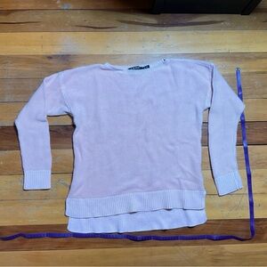 Lauren Ralph Lauren Pink Knit Sweater Size M